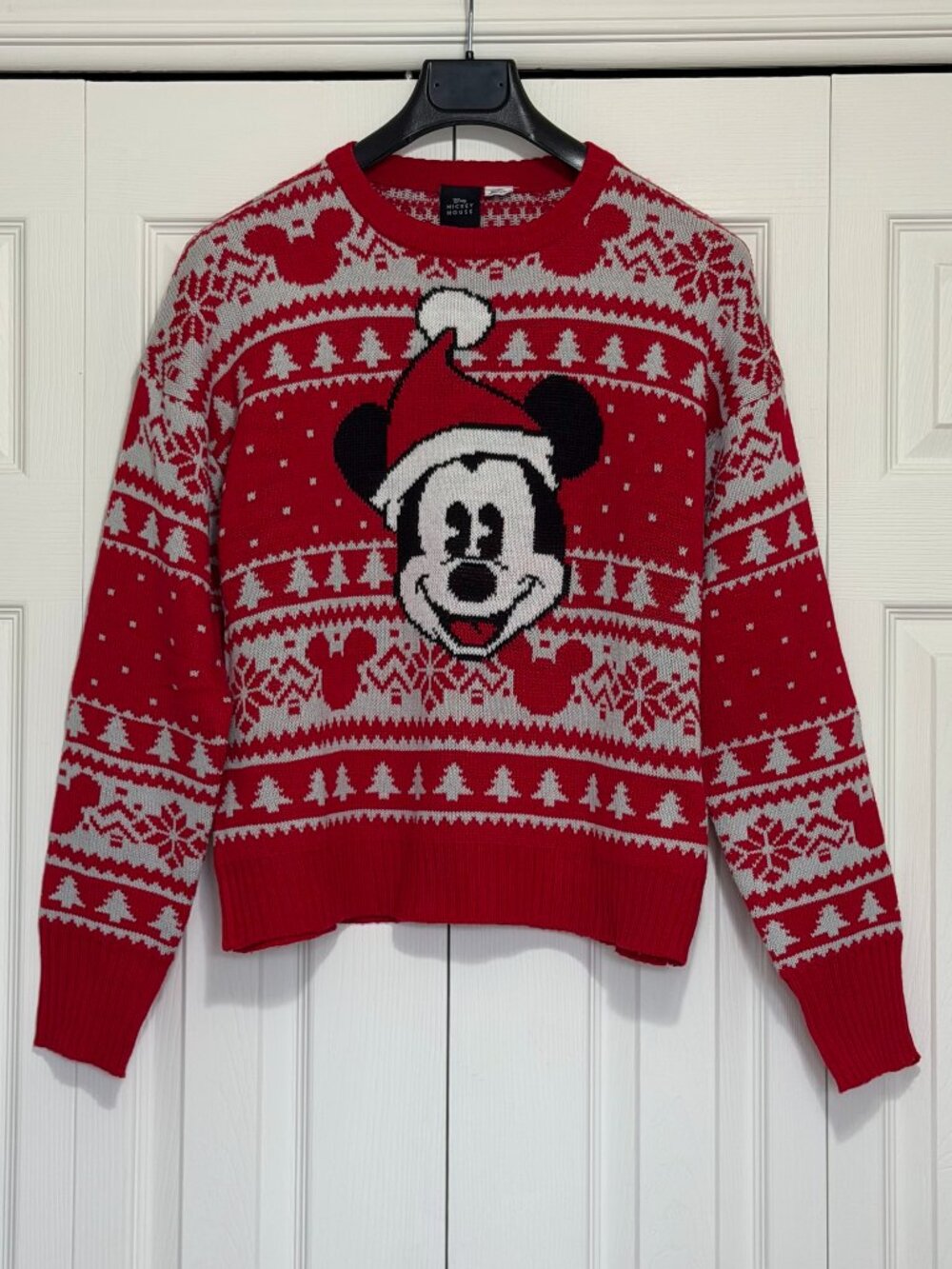 Disney Mickey Mouse Christmas Sweater – Fair Isle Style / Holiday Knit